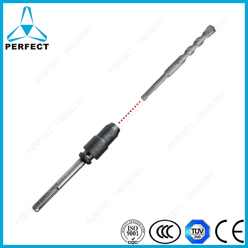 Adaptador SDS Max a SDS Plus para taladro percutor rotatorio acero 40cr