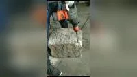 Cincel triturador de rocas con mango 40cr pH65A para romper hormigón