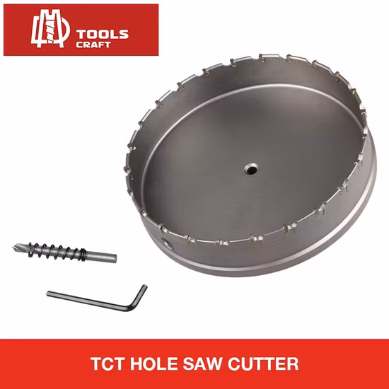 Cortador de sierras perforadoras Tct de chapa de acero inoxidable para corte